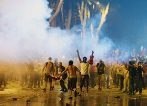 Scene in Gezi Park, June 3, 2013. &Acirc;&copy; Sabo Tabi | Flickr
