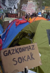 A view from Taksim Gezi Park, June 7, 2013. &Acirc;&copy; VikiPicture | Wikimedia Commons