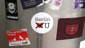 &acirc;Berlin doesn&acirc;t like U&acirc; 