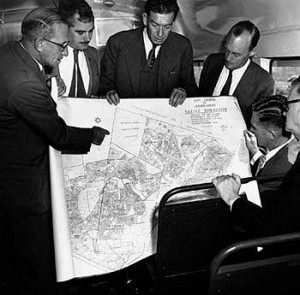 A meeting on the delineation of Bantustans. Eight million people became refugees in their own countries. © Unknown | Apartheid Museum archives