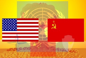 Graphic symbolizing the Cold War &Acirc;&copy; Anynobody | Wikimedia Commons