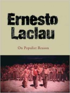 Book cover of On Populist Reason by Ernesto Laclau (reprint edition) &Acirc;&copy; 2007 Verso | Amazon.com