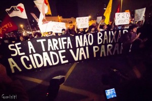 Movimento Pelo Passe Livre protest in Brazil, July 6, 2013 &Acirc;&copy; Gianluca Ramalho Misiti | Flickr