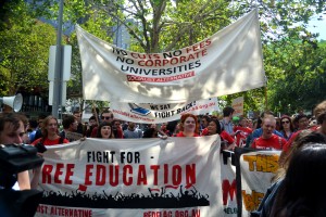 Education protest in Melbourne &Acirc;&copy; Corey Oakley | Flickr