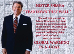 Propaganda linking Obama and global warming with Communism © Gene Tew | Flickr