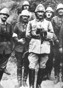 Atatürk with Ottoman military officers during the Battle of Gallipoli, Canakkale, 1915 © Unknown| virtualistanbul.com