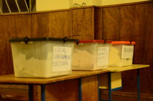 Ballot boxes in Kanyama, Chipata, Zambia, in 2011 &Acirc;&copy; afromusing | Flickr 