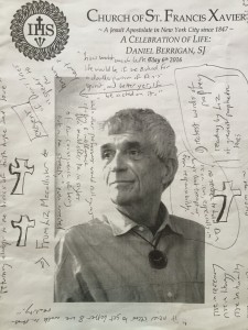 Berrigan Program with Notes, 2016 © Jeremy Varon