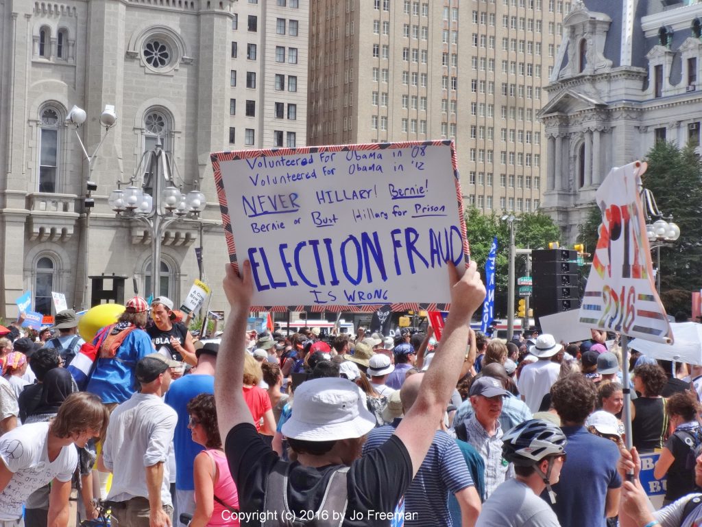 Election Fraud © Jo Freeman | 2016