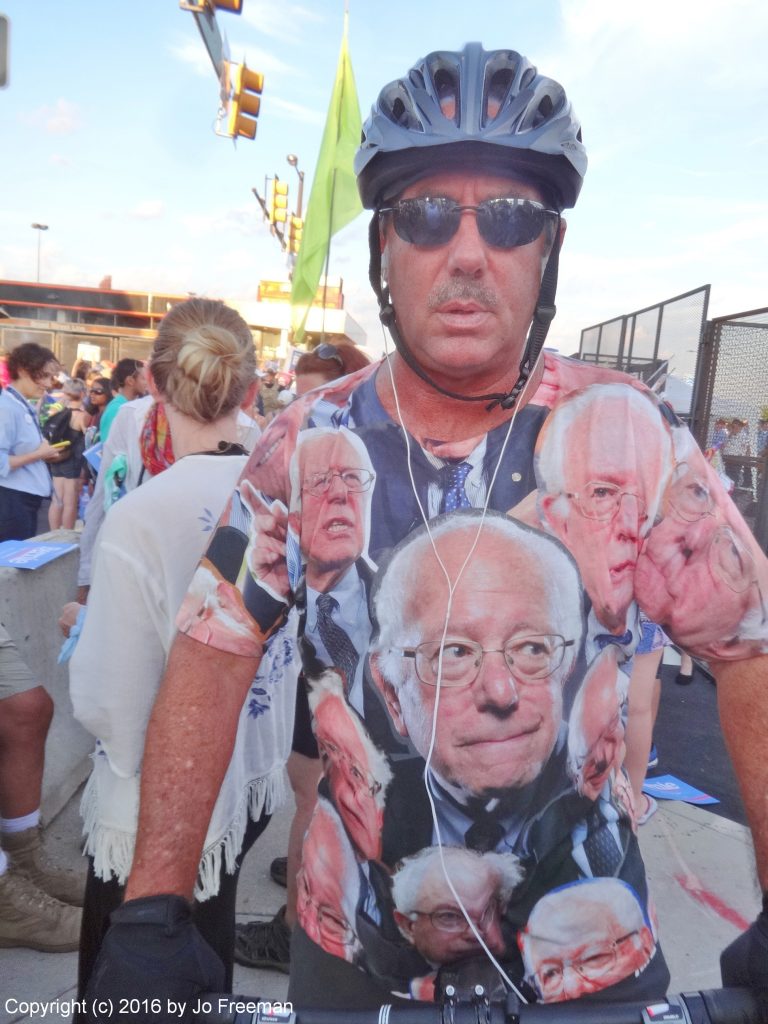 Bernie T-shirt © Jo Freeman | 2016