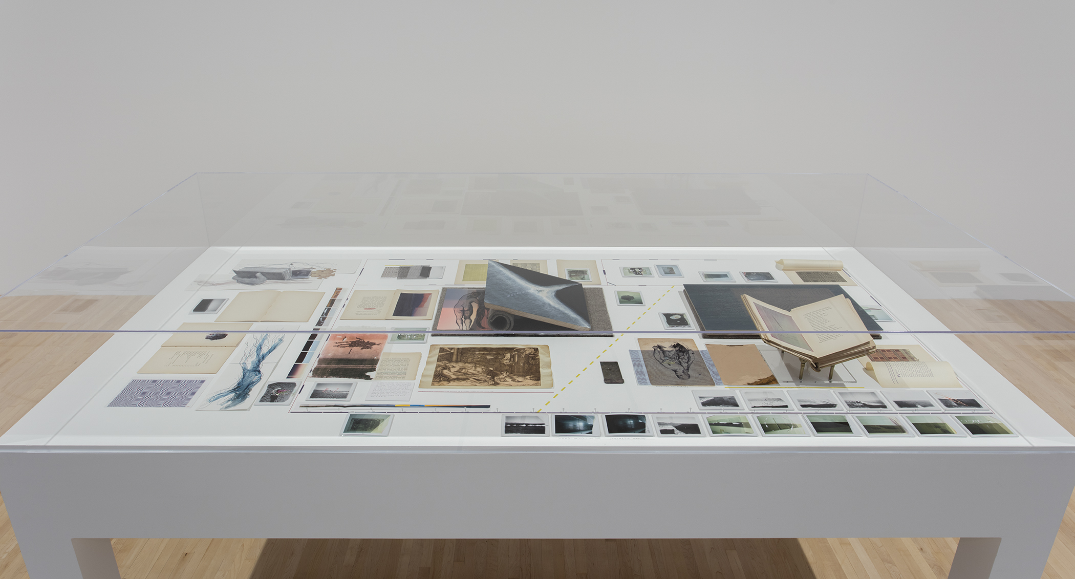 Installation view of R. H. Quaytman, Morning: Chapter 30, October 16, 2016âFebruary 6, 2017 at MOCA Grand Avenue, courtesy of The Museum of Contemporary Art, Los Angeles, photo by Brian Forrest