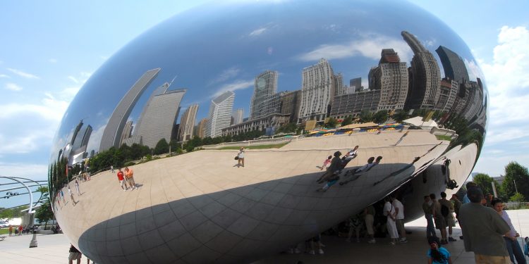 Anish Kapoor Chicago
'Cloud Gate' (2004) van de Indiase kunstenares Anish Kapoor (Bombay 1954). © FaceMePLS | Flickr