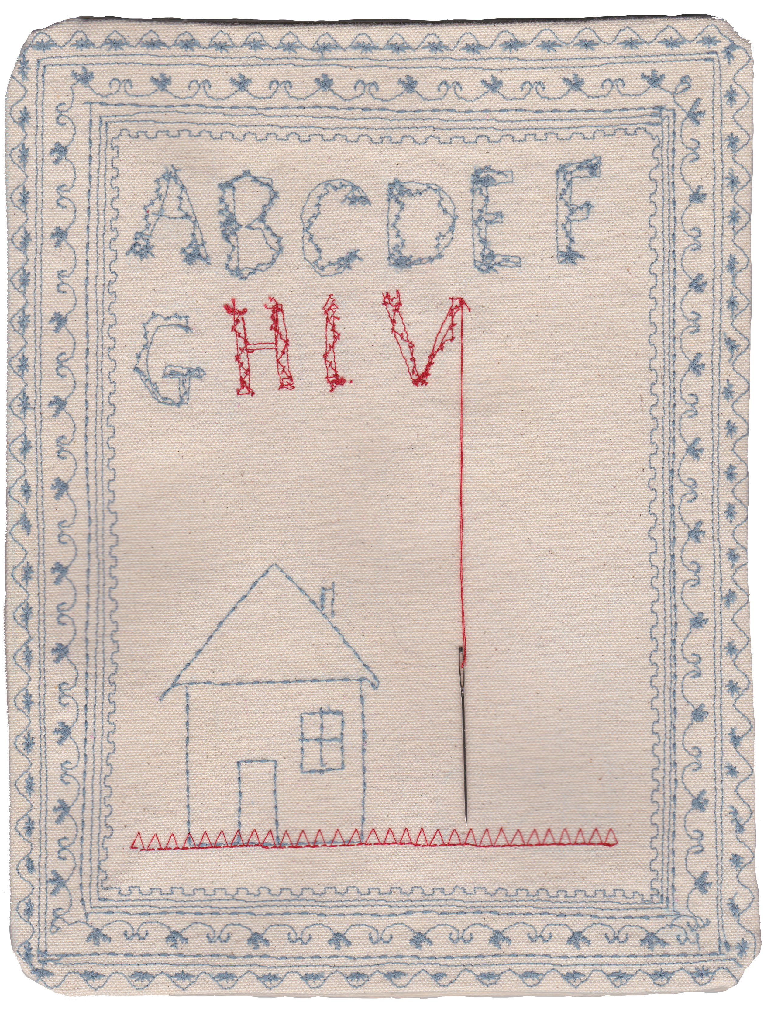 HIV Sampler © Jeffrey Scott Wilson | AIDS at Home: Art and Everyday Activism