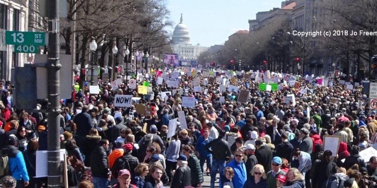 Jo Freeman's DC March for our lives